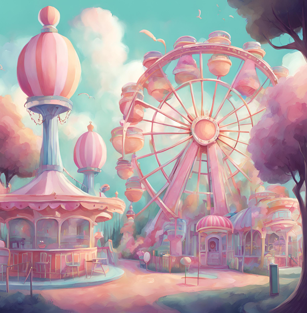 EL parque de atracciones encantado